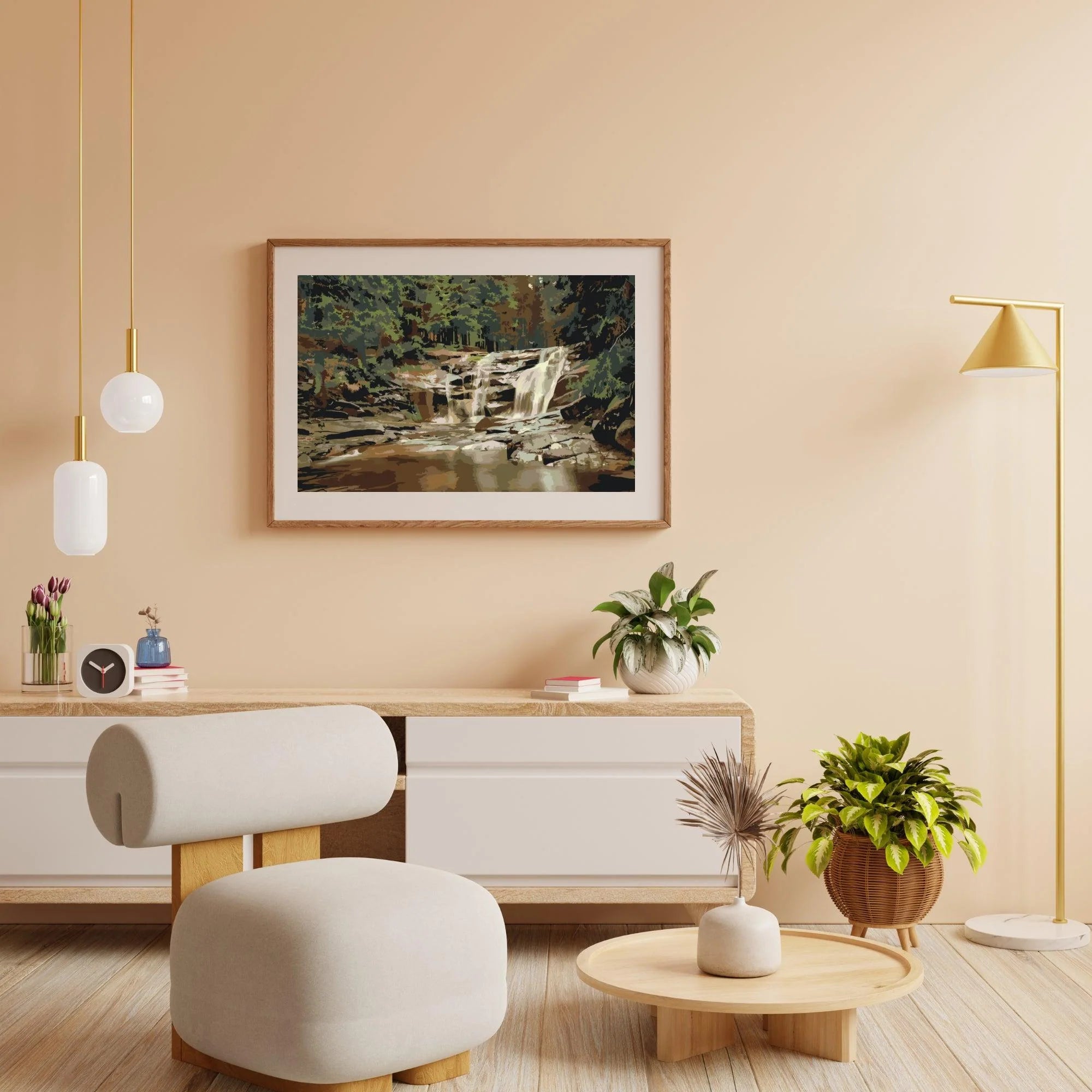 Diamond Painting - Cascade de Mumlava - SEOS Shop ®
