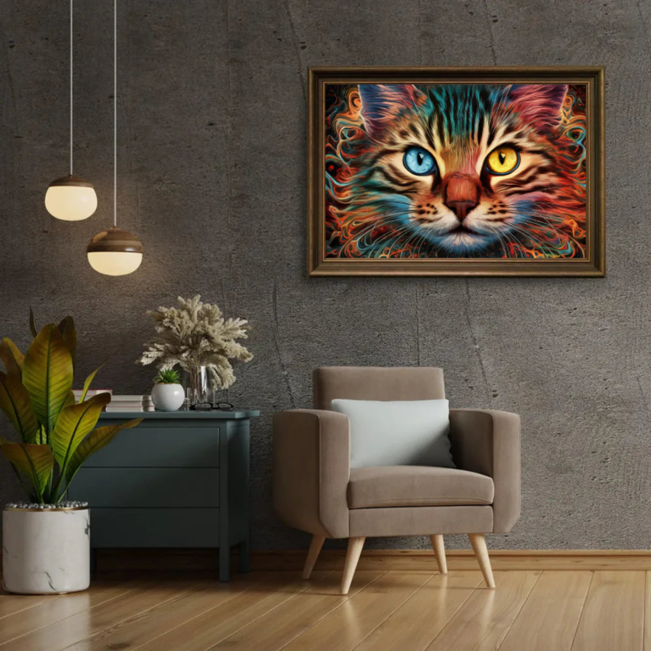 Diamond Painting - Mystieke Katachtige