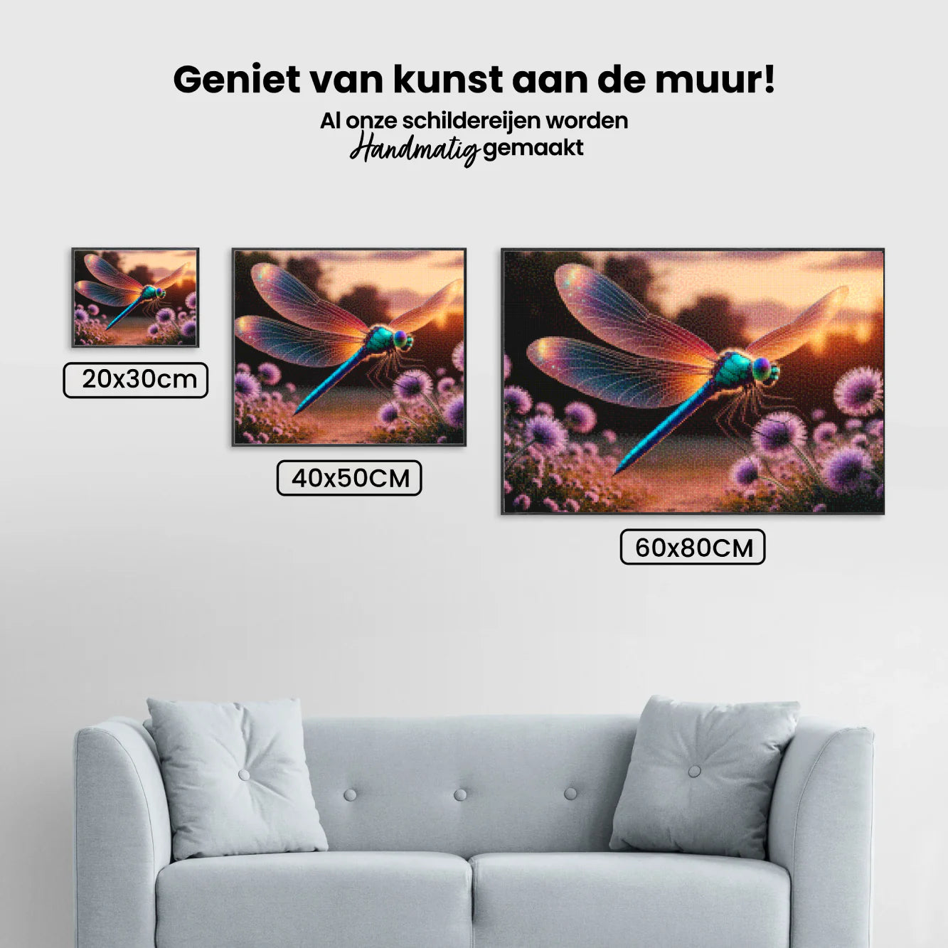 Diamond Painting - Libellule mystique aux ailes scintillantes