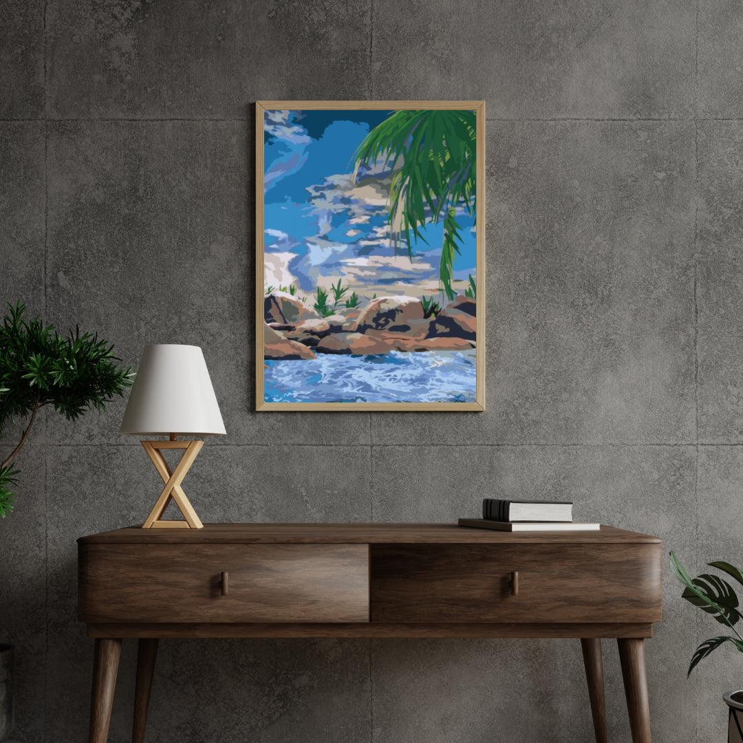 Diamond Painting - Océan et palmier - SEOS Shop ®