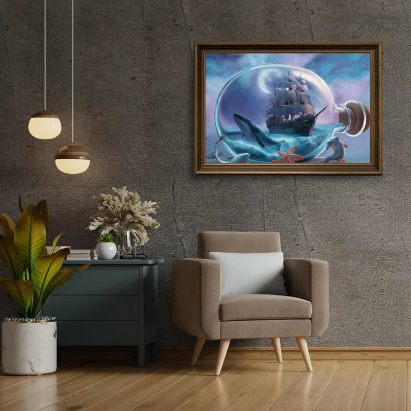 Diamond Painting - Ocean Dream-schip
