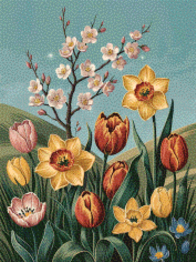 Diamond Painting - Matin de Campanule