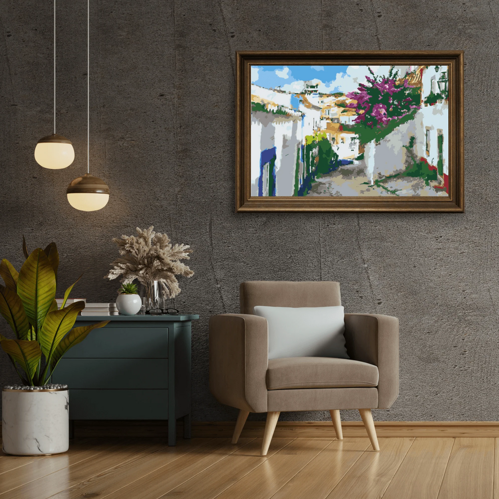 Diamond Painting - Vieille rue de la ville - SEOS Shop ®