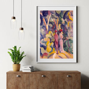 Diamond Painting - Couple sur le chemin forestier - SEOS Shop ®