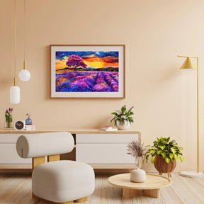Diamond Painting - Couché de soleil violet - SEOS Shop ®
