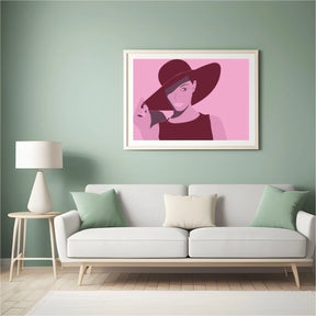 Diamond Painting - Chapeau violet - SEOS Shop ®