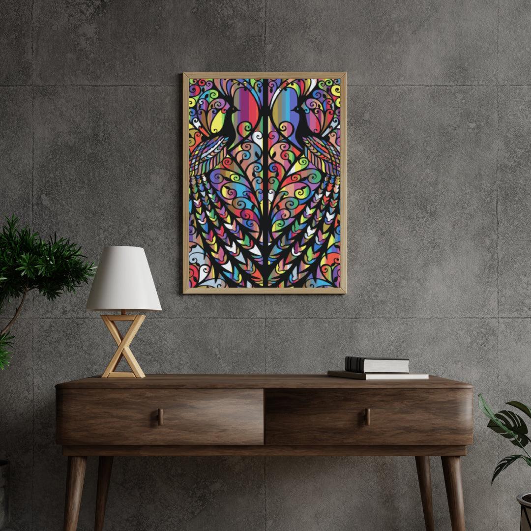 Diamond Painting - Fenêtre de Paon - SEOS Shop ®