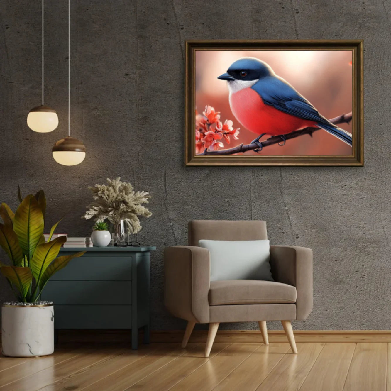 Diamond Painting - Perchoir paisible