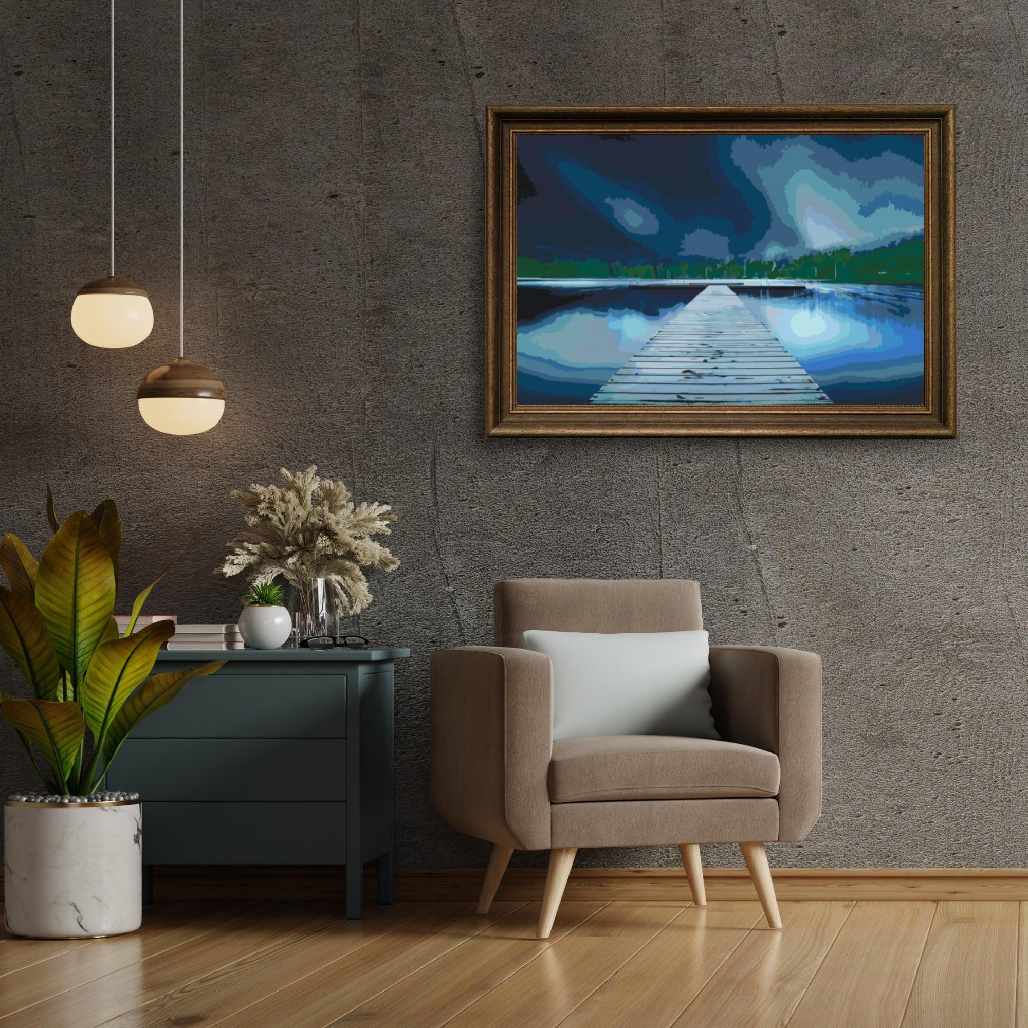 Diamond Painting - Quai de nuit - SEOS Shop ®