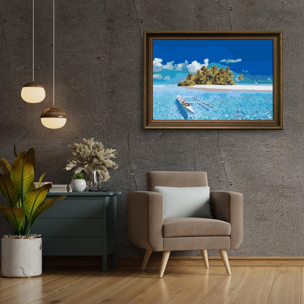Diamond Painting - Magnifique île - SEOS Shop ®