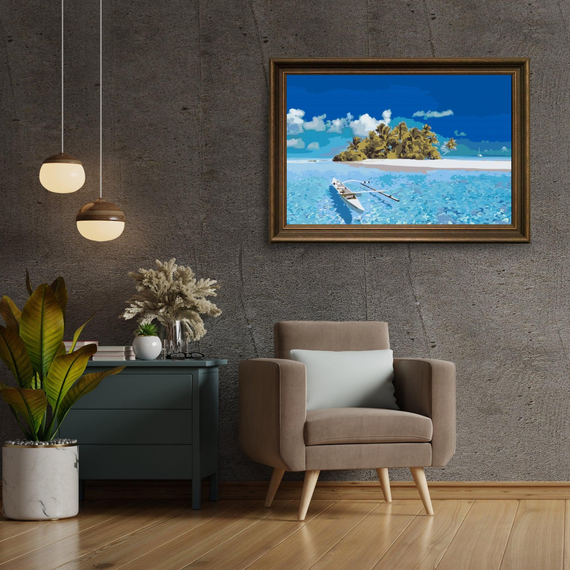 Diamond Painting - Magnifique île - SEOS Shop ®