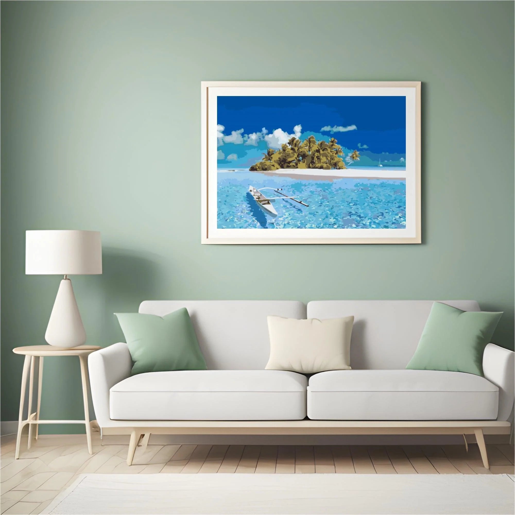 Diamond Painting - Magnifique île - SEOS Shop ®