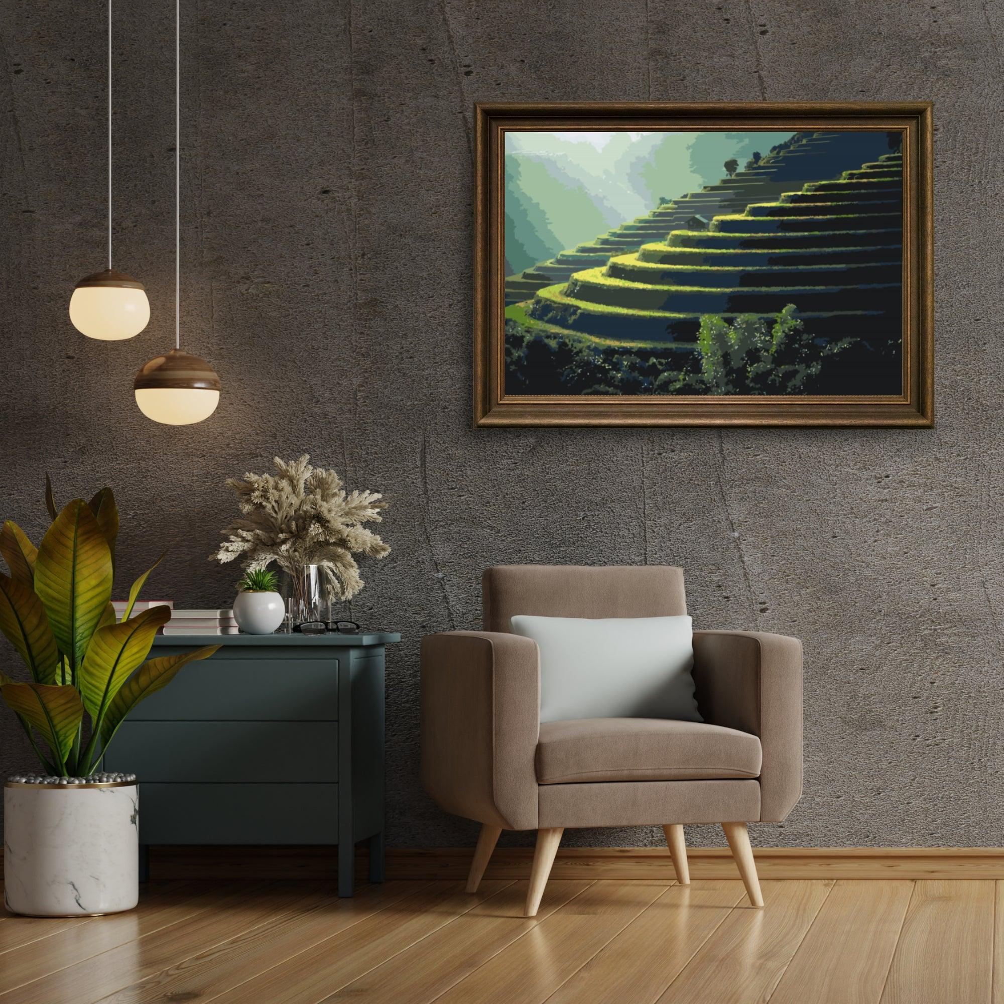 Diamond Painting - Rizières à Bali - SEOS Shop ®