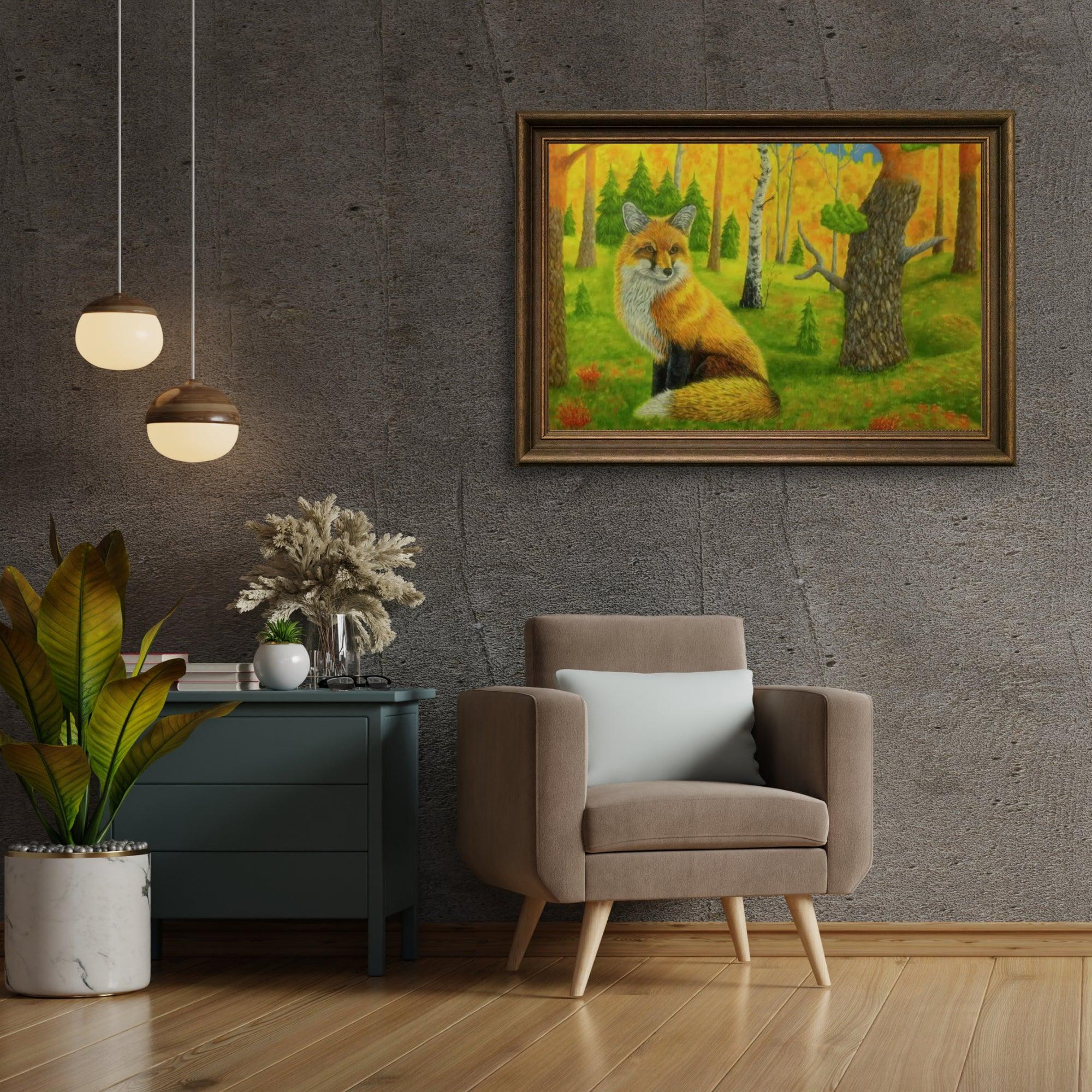 Diamond Painting - Renard Rouge