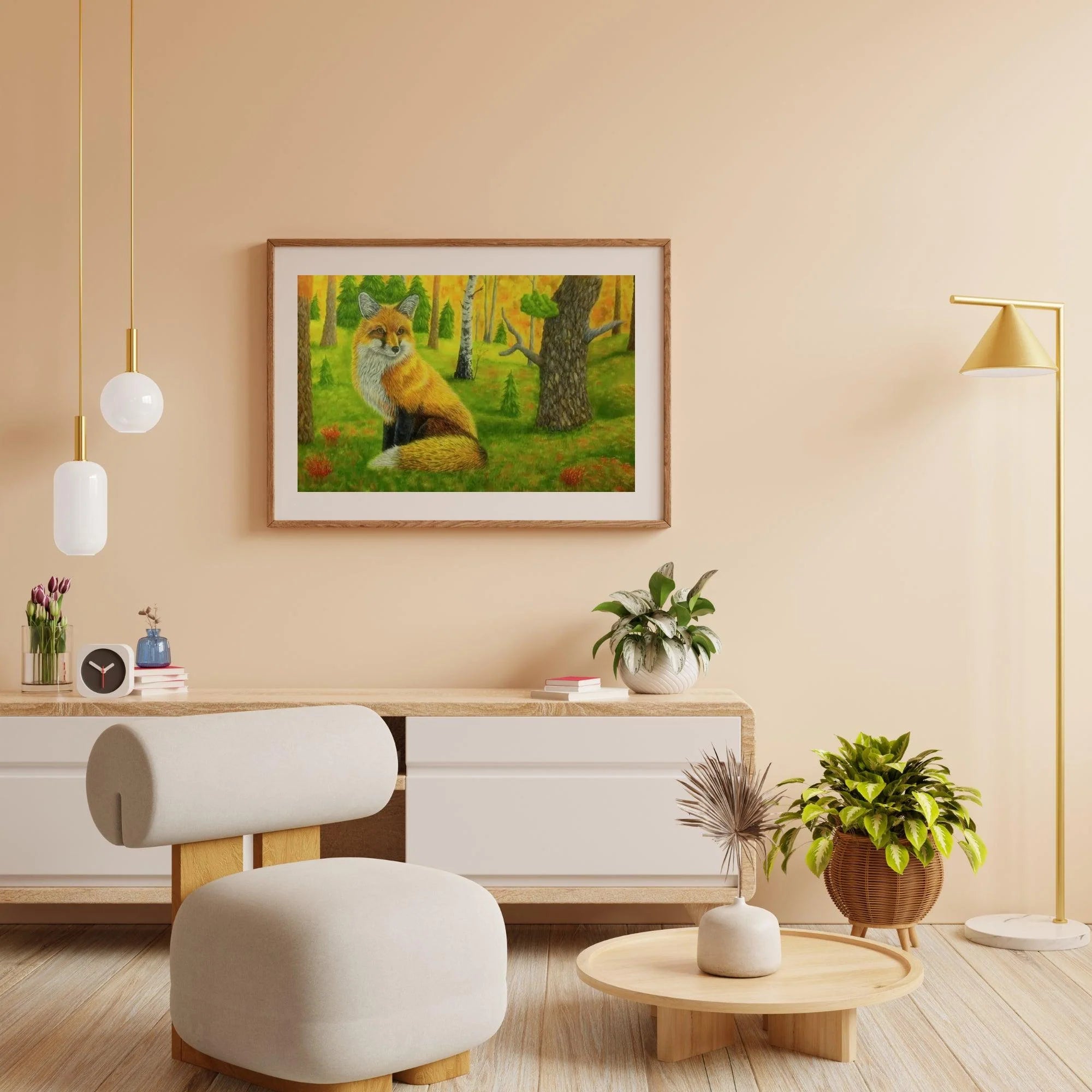 Diamond Painting - Renard Rouge
