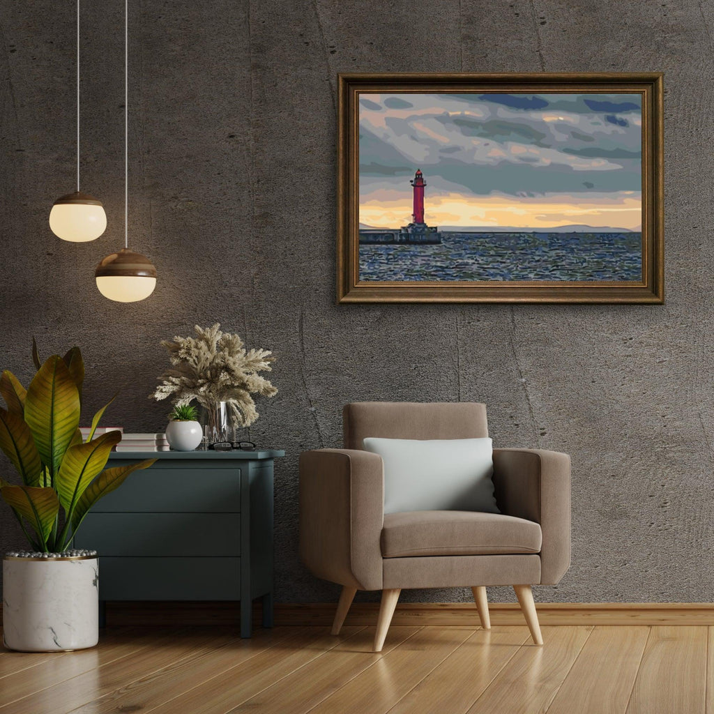 Diamond Painting - Balise rouge - SEOS Shop ®