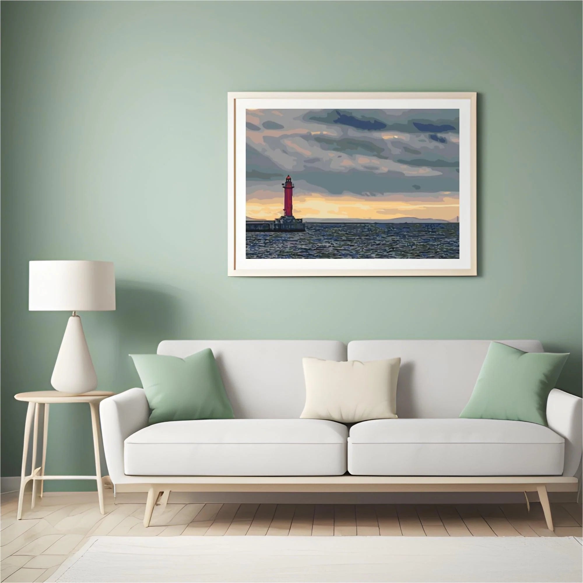 Diamond Painting - Balise rouge - SEOS Shop ®