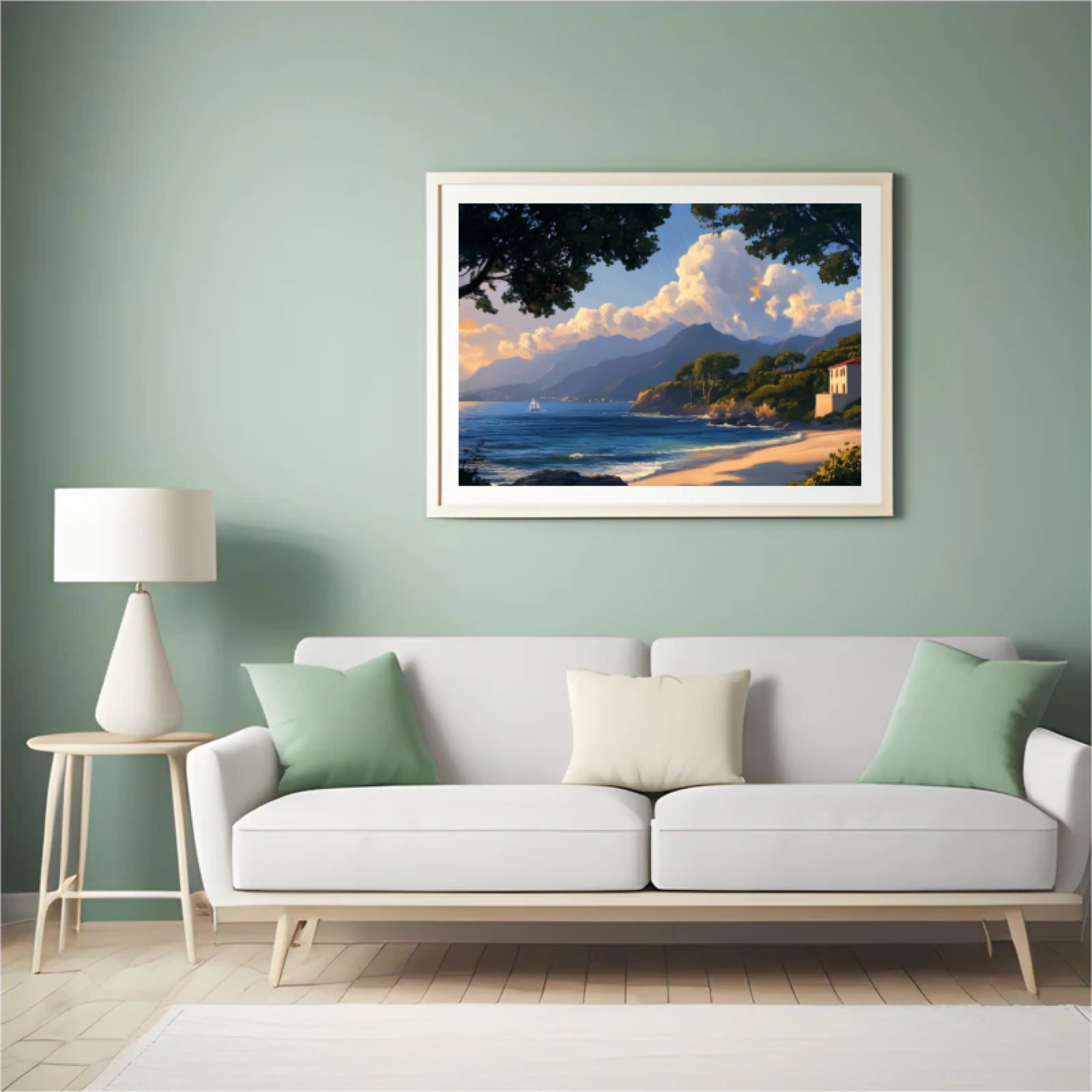 Diamond Painting - Rust au bord de la mer