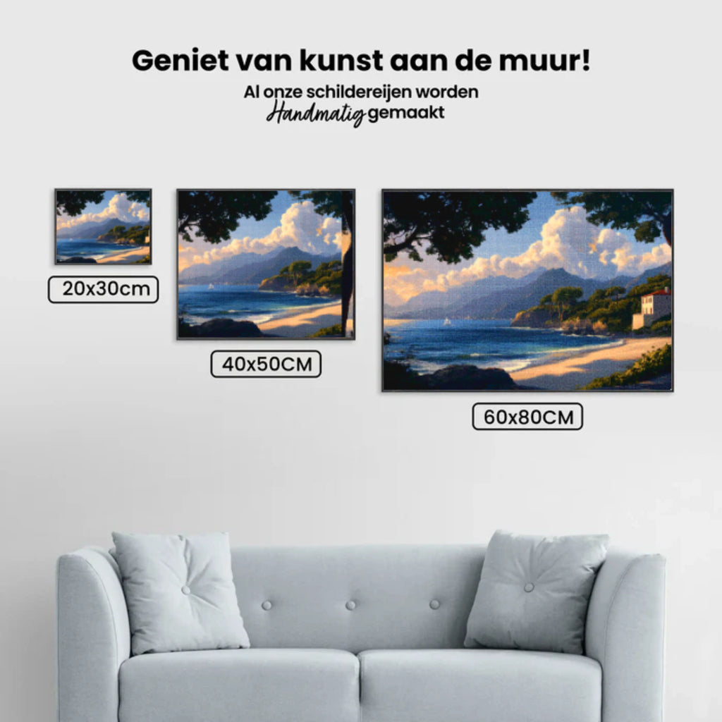Diamond Painting - Rust au bord de la mer