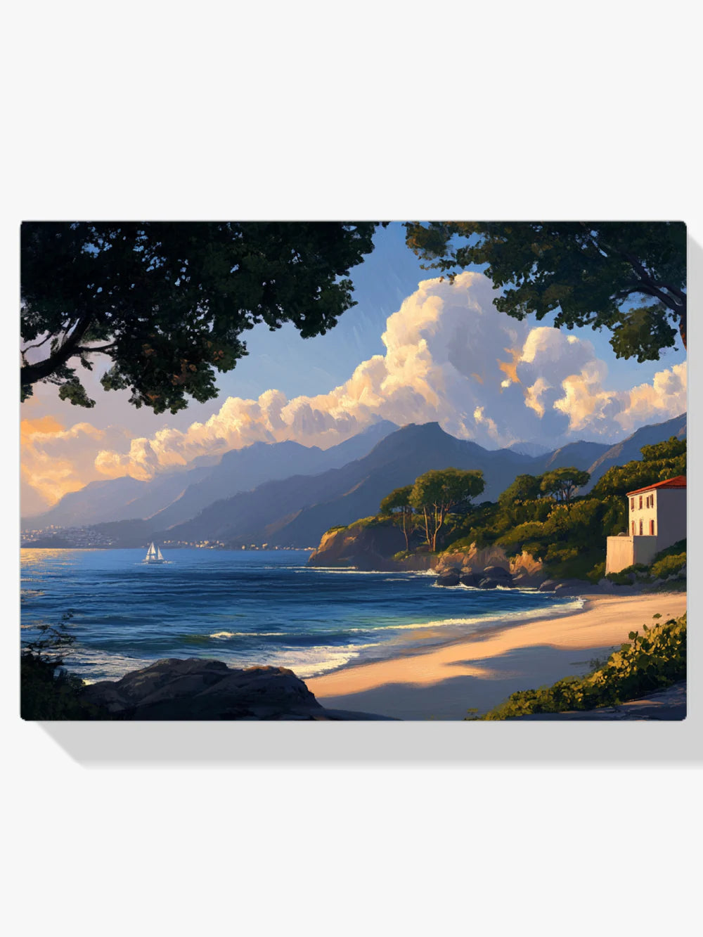 Diamond Painting - Rust au bord de la mer