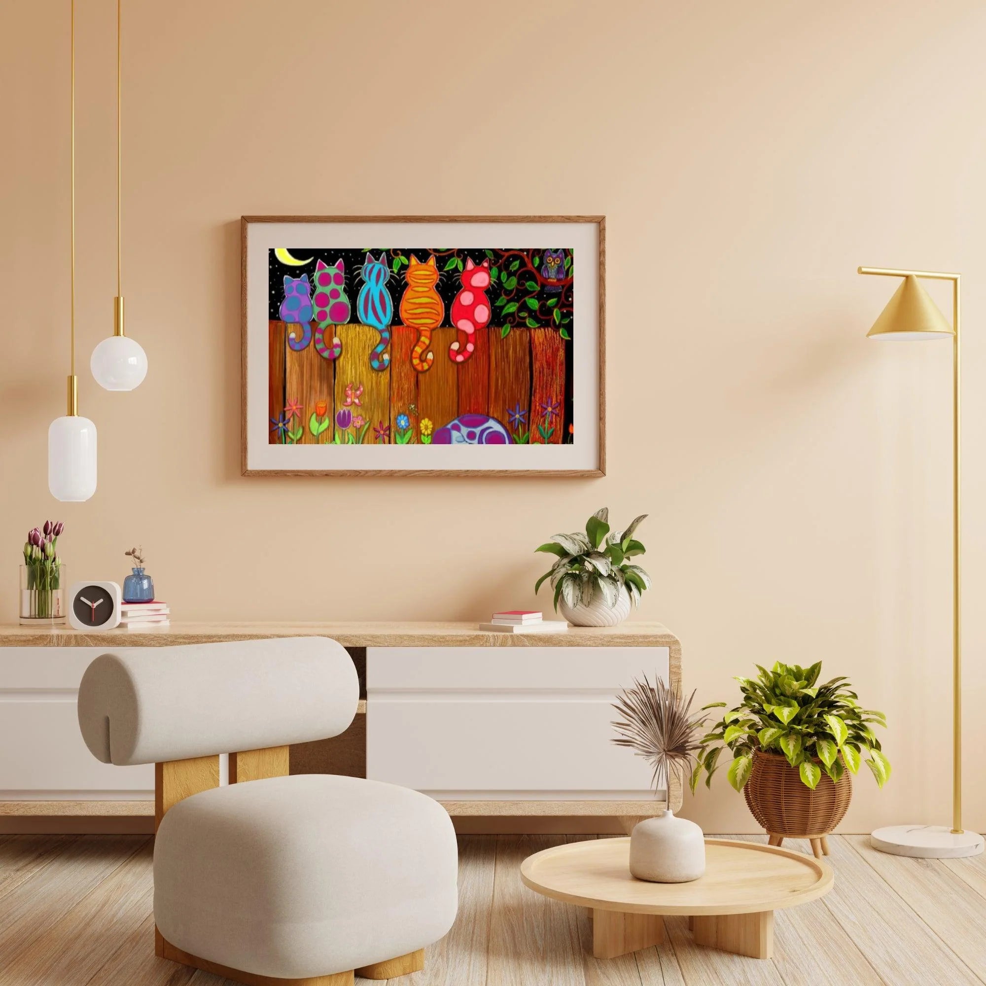 Diamond Painting - Ensemble sous la lune