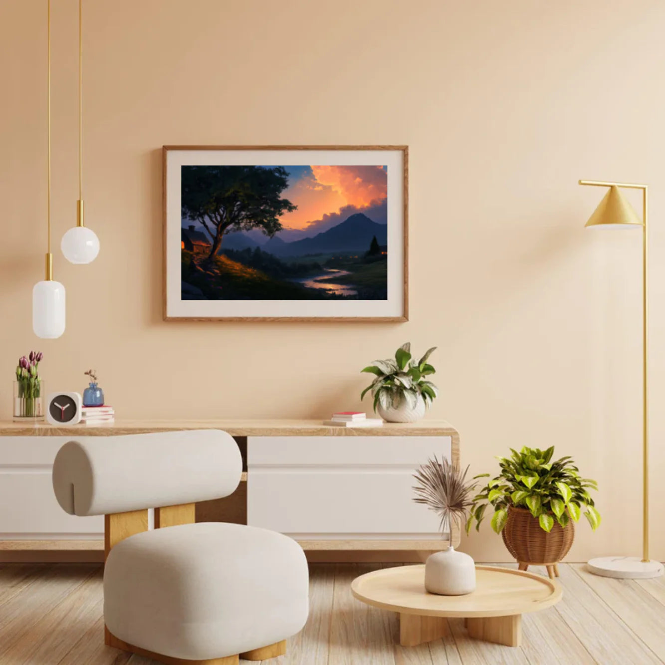 Diamond Painting - Maison crépusculaire