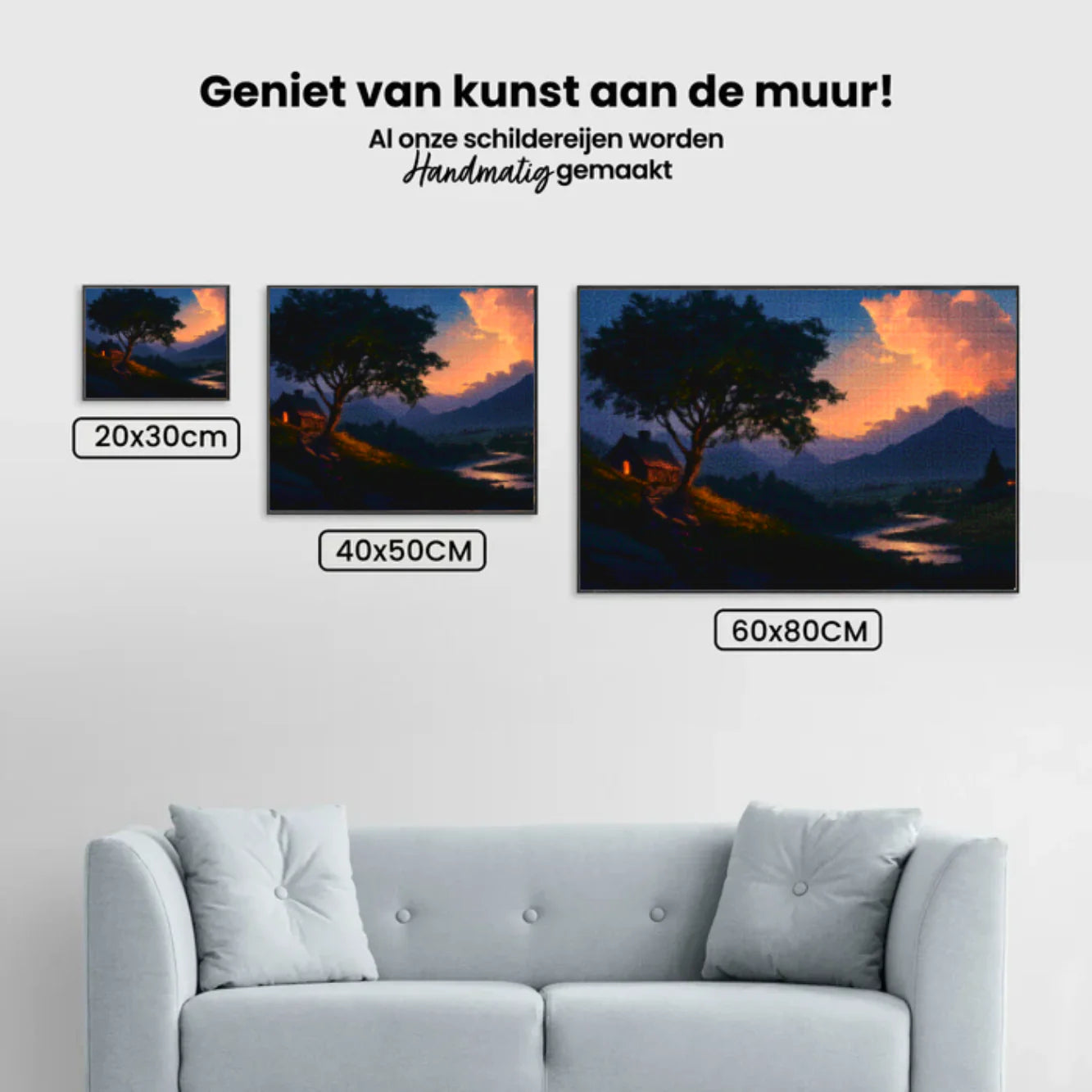 Diamond Painting - Maison crépusculaire