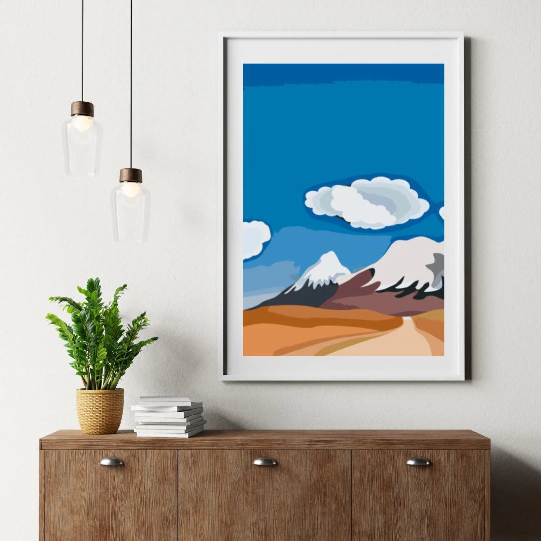 Diamond Painting - Croquis des montagnes - SEOS Shop ®