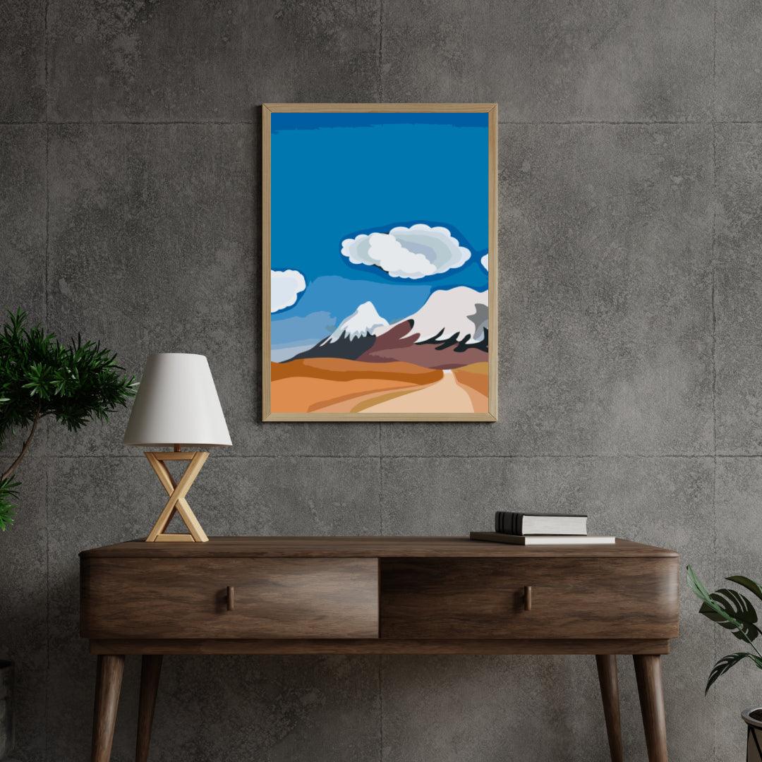 Diamond Painting - Croquis des montagnes - SEOS Shop ®