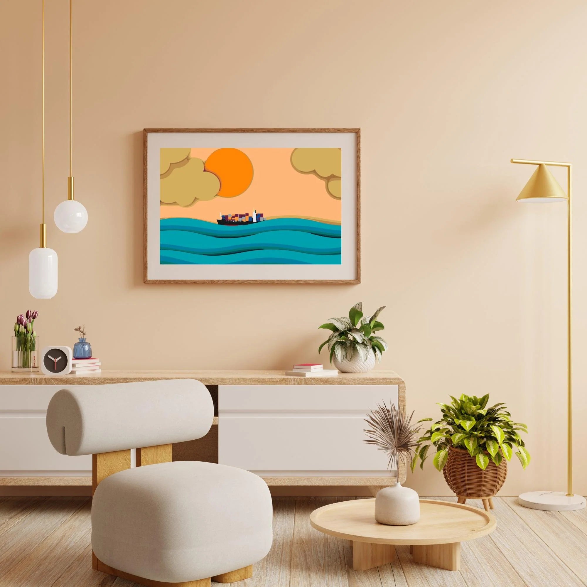 Diamond Painting - Bateau dans les vagues - SEOS Shop ®