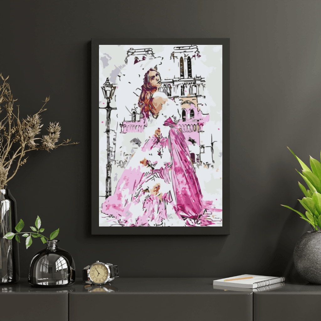 Diamond Painting - Beauté dans la cathédrale Notre-Dame - SEOS Shop ®