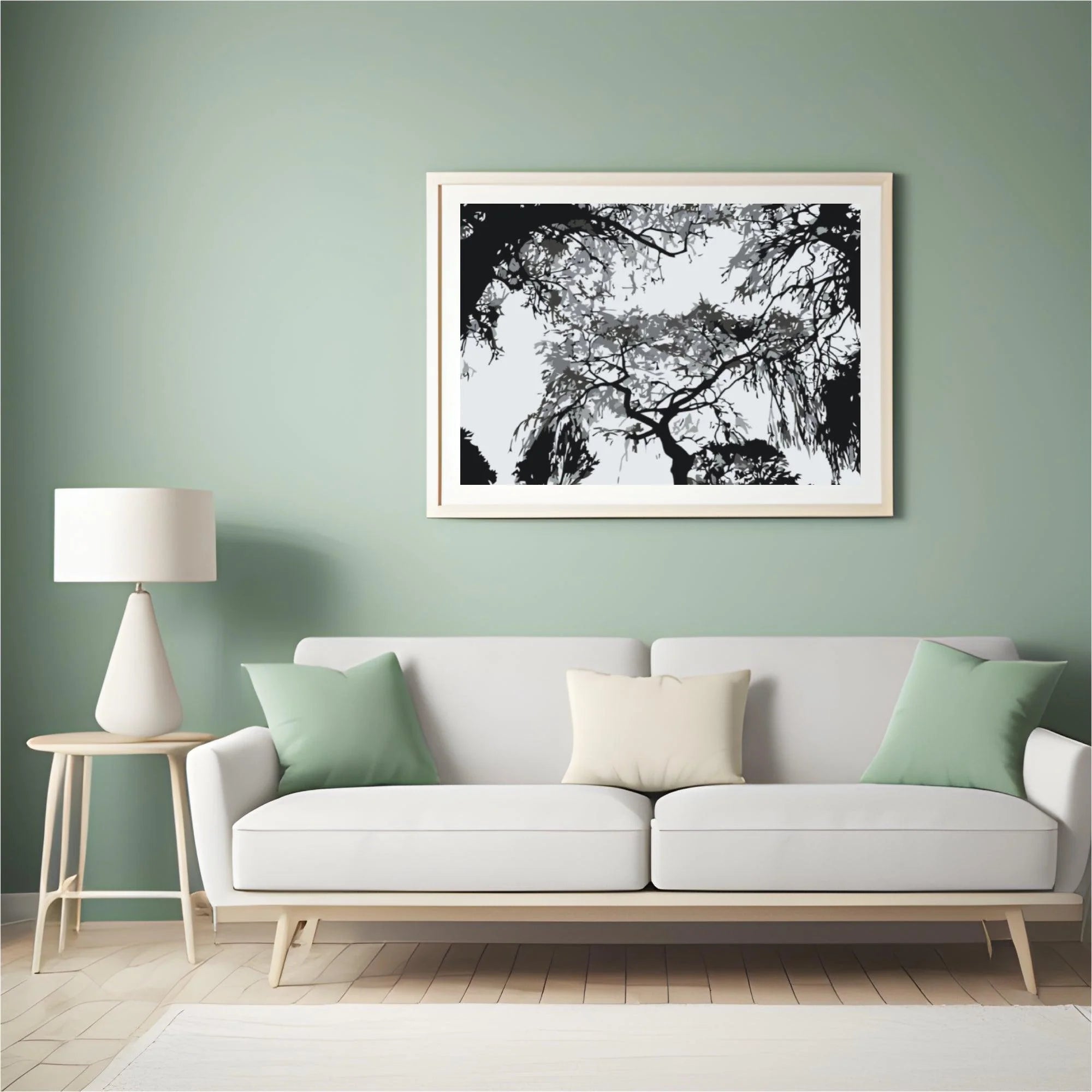 Diamond Painting - Silhouette d'arbres - SEOS Shop ®