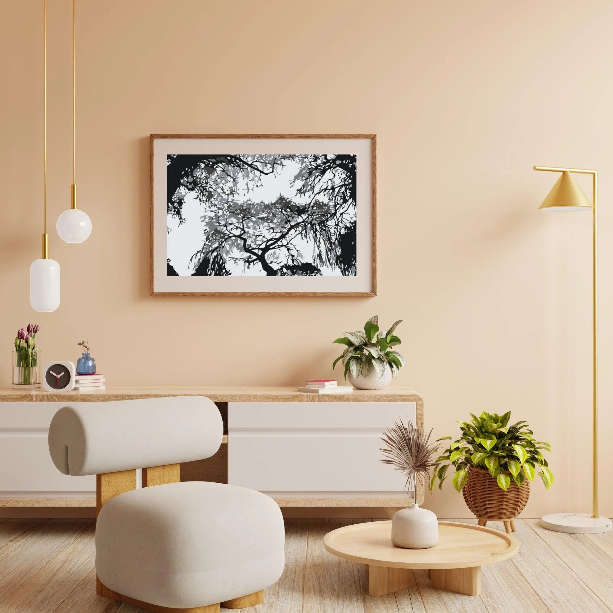 Diamond Painting - Silhouette d'arbres - SEOS Shop ®