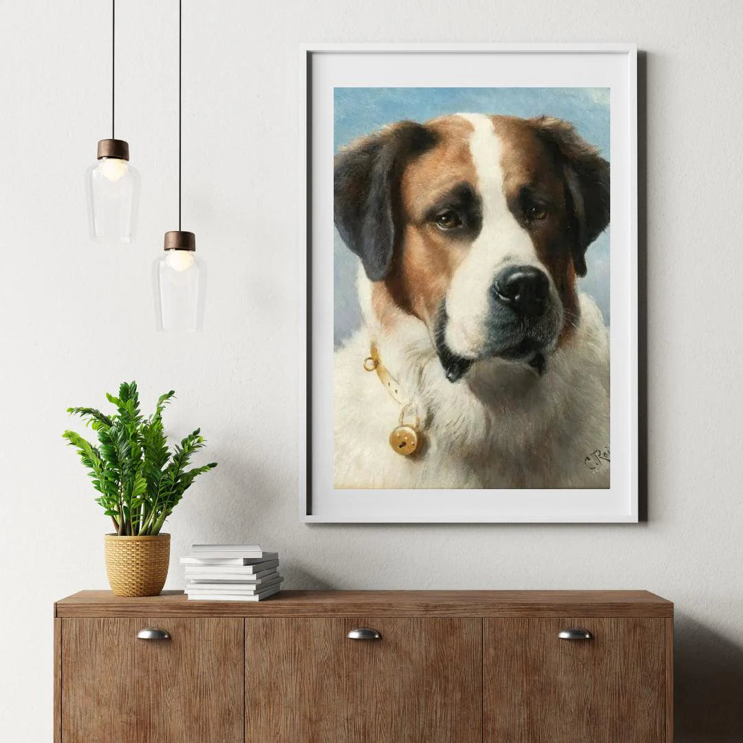 Diamond Painting - Peinture de Saint Bernard : Chien