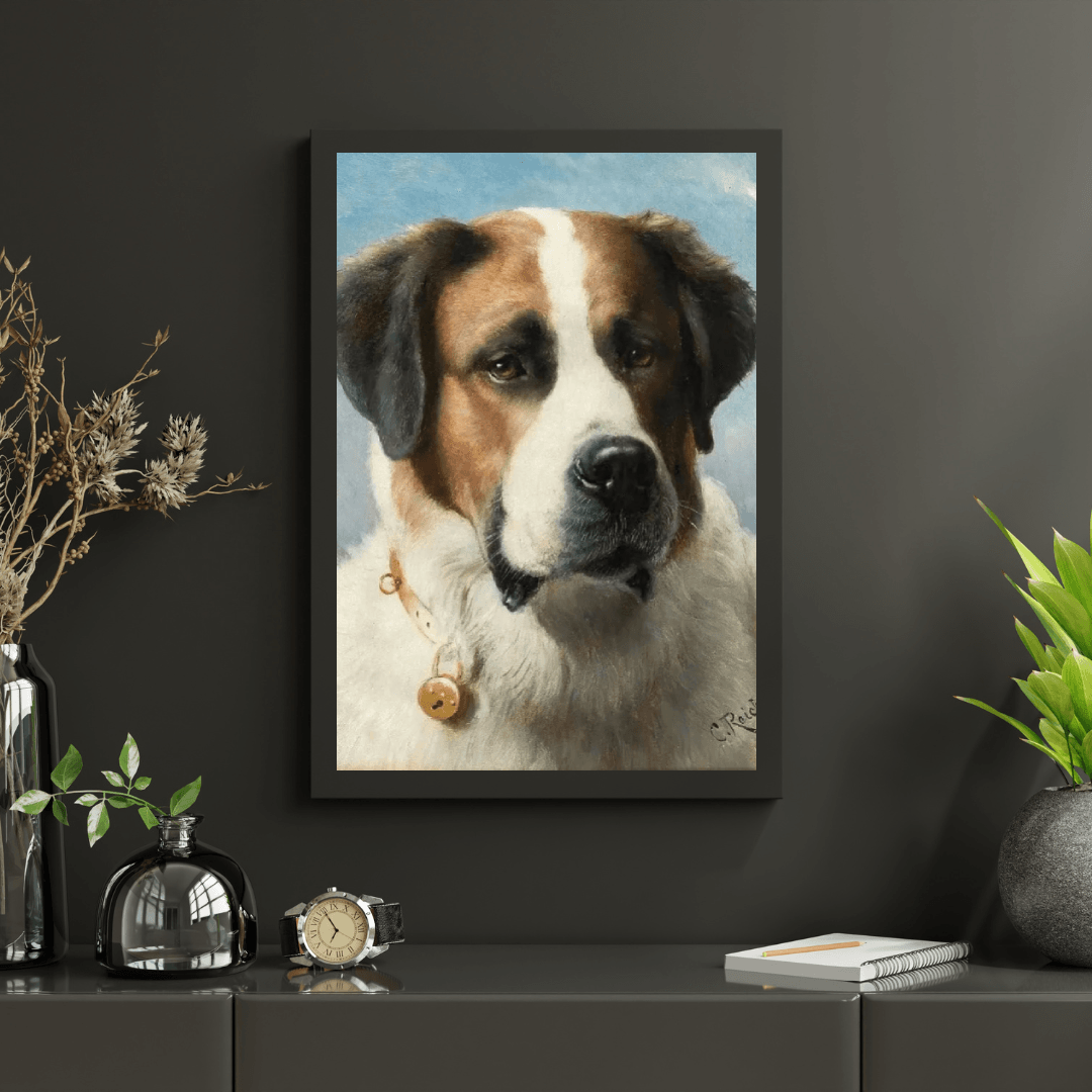 Diamond Painting - Peinture de Saint Bernard : Chien