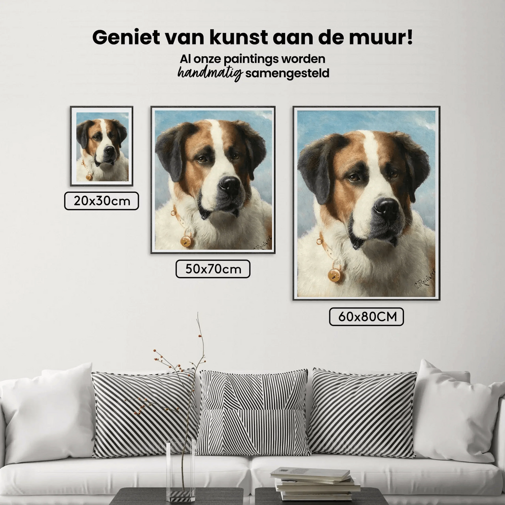 Diamond Painting - Peinture de Saint Bernard : Chien