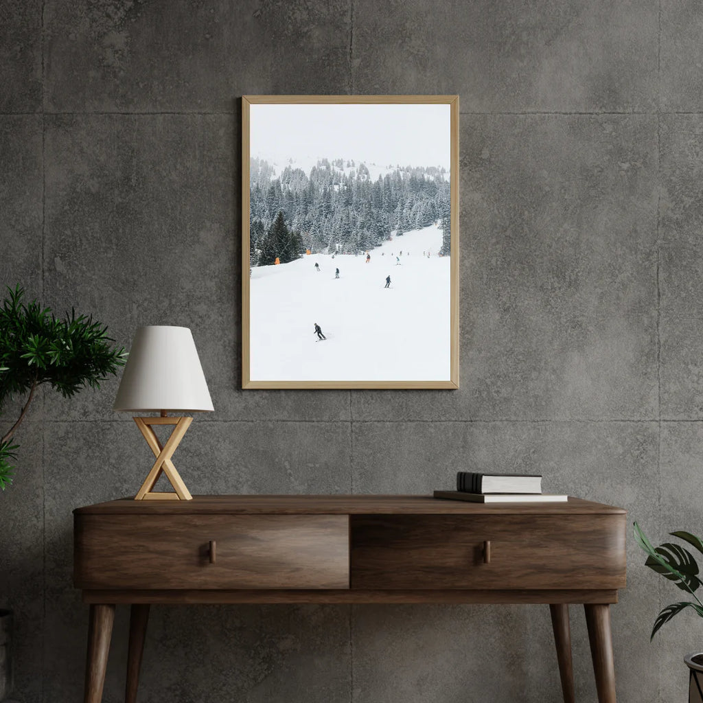 Diamond Painting - Piste de ski en Autriche