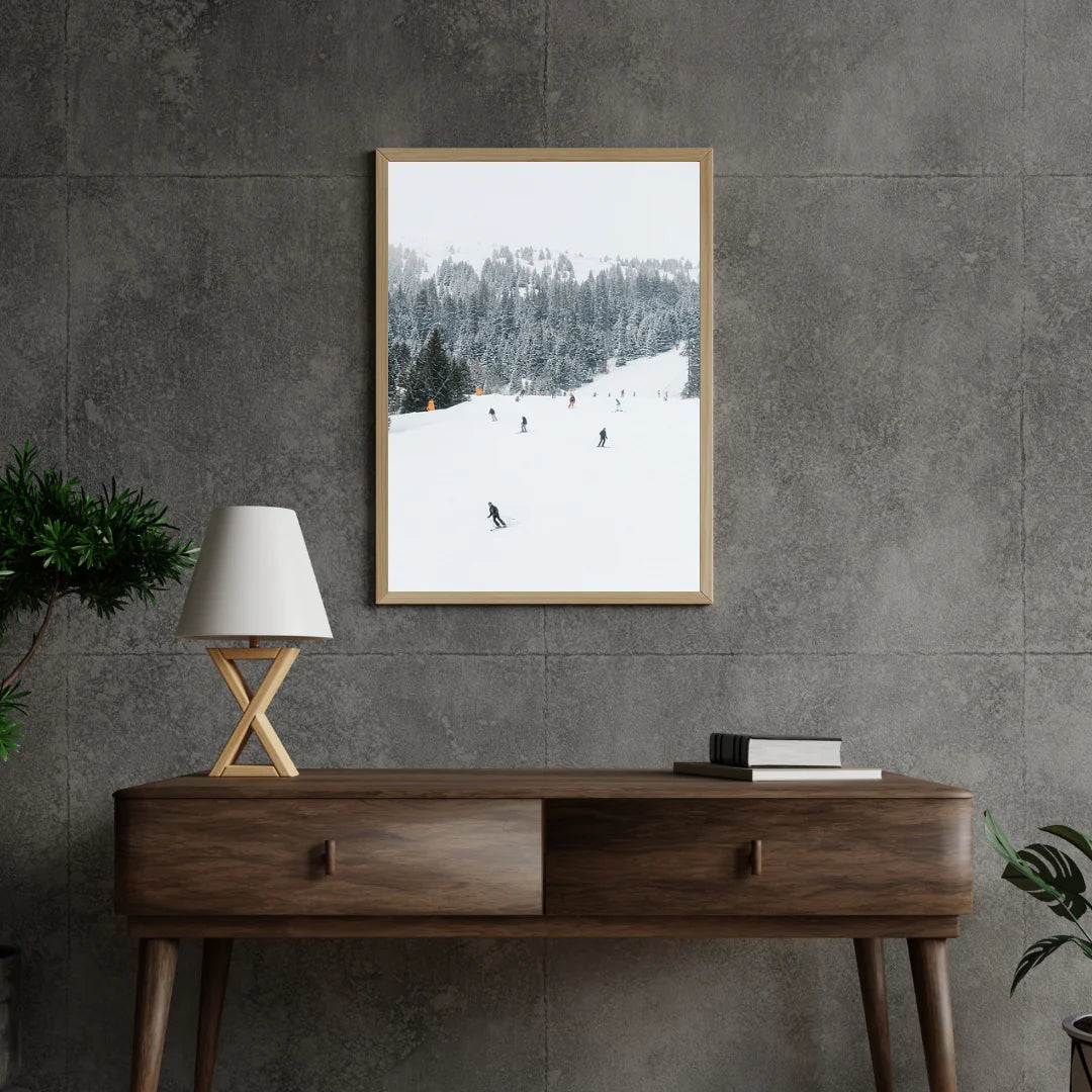 Diamond Painting - Piste de ski en Autriche