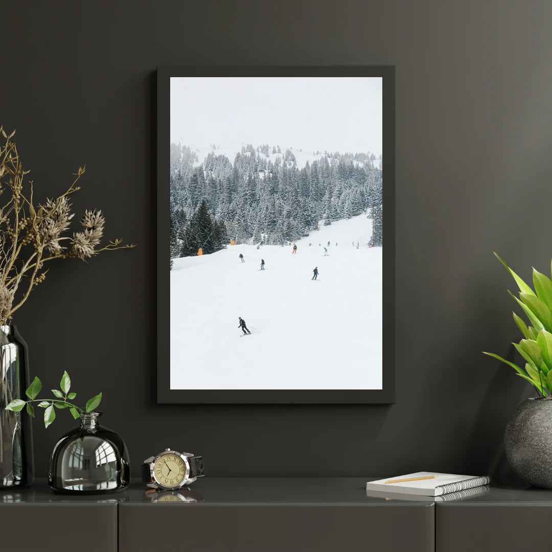 Diamond Painting - Piste de ski en Autriche