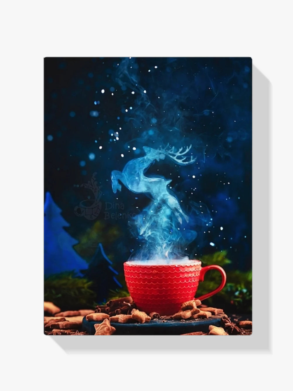 Diamond Painting - Reine des neiges cerfs