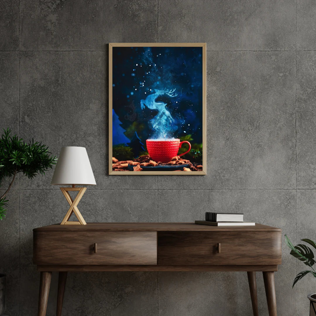 Diamond Painting - Reine des neiges cerfs