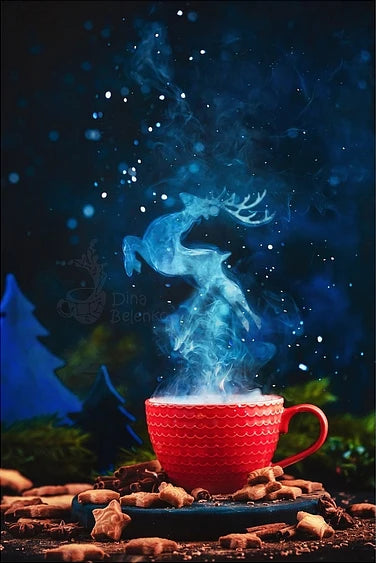 Diamond Painting - Reine des neiges cerfs