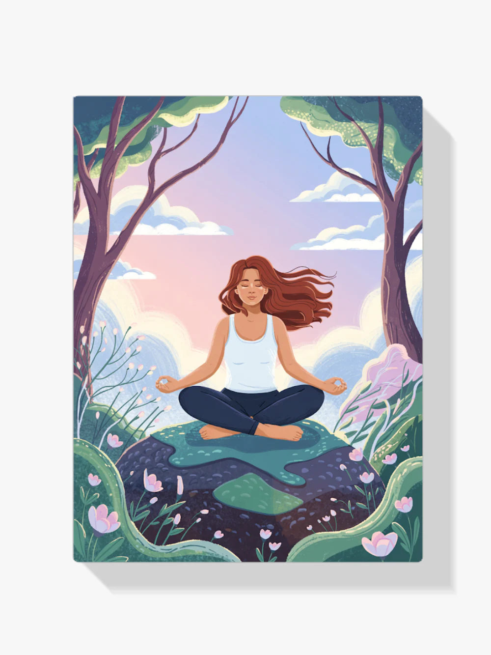 Diamond Painting - Silence en fleur