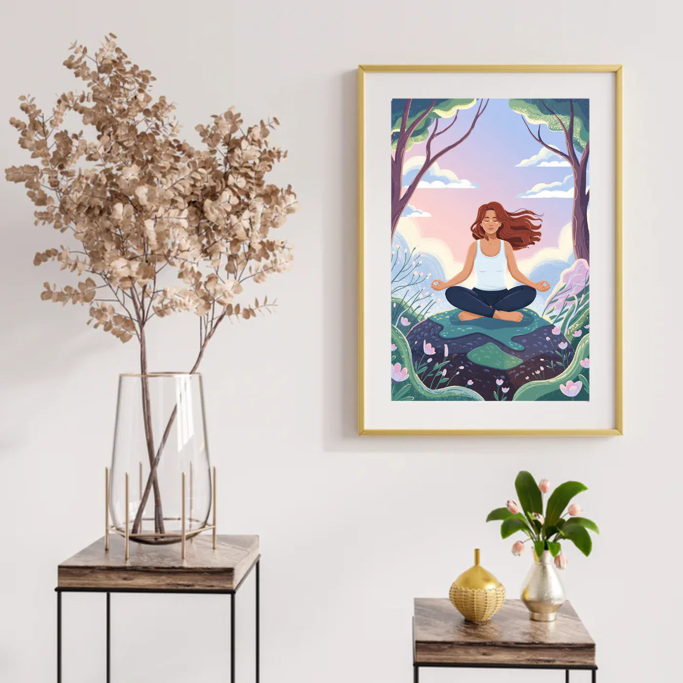 Diamond Painting - Silence en fleur