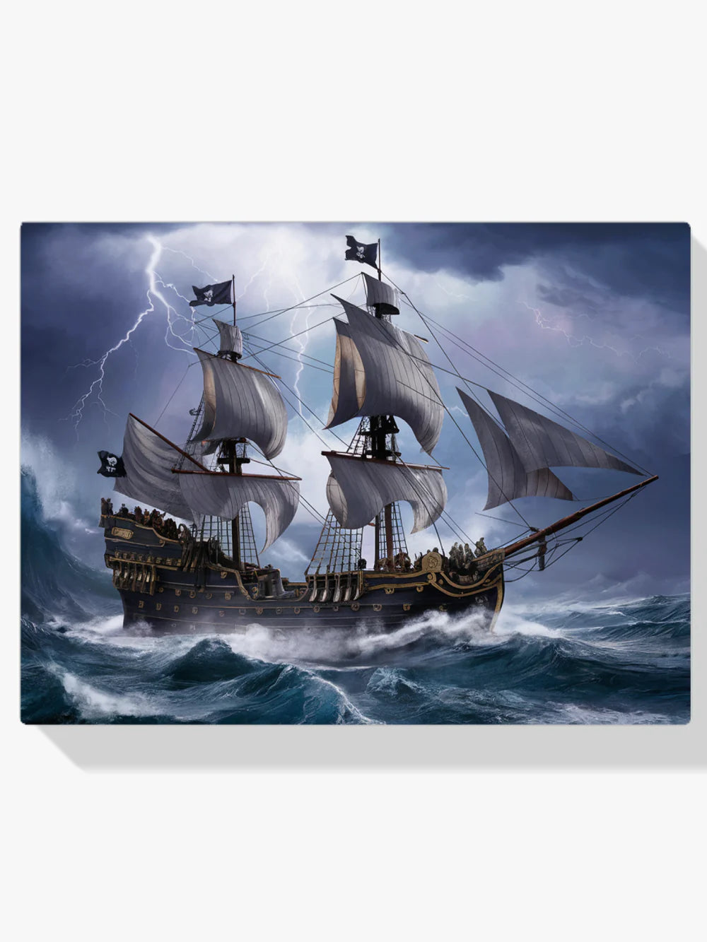 Diamond Painting - Galion né de la tempête