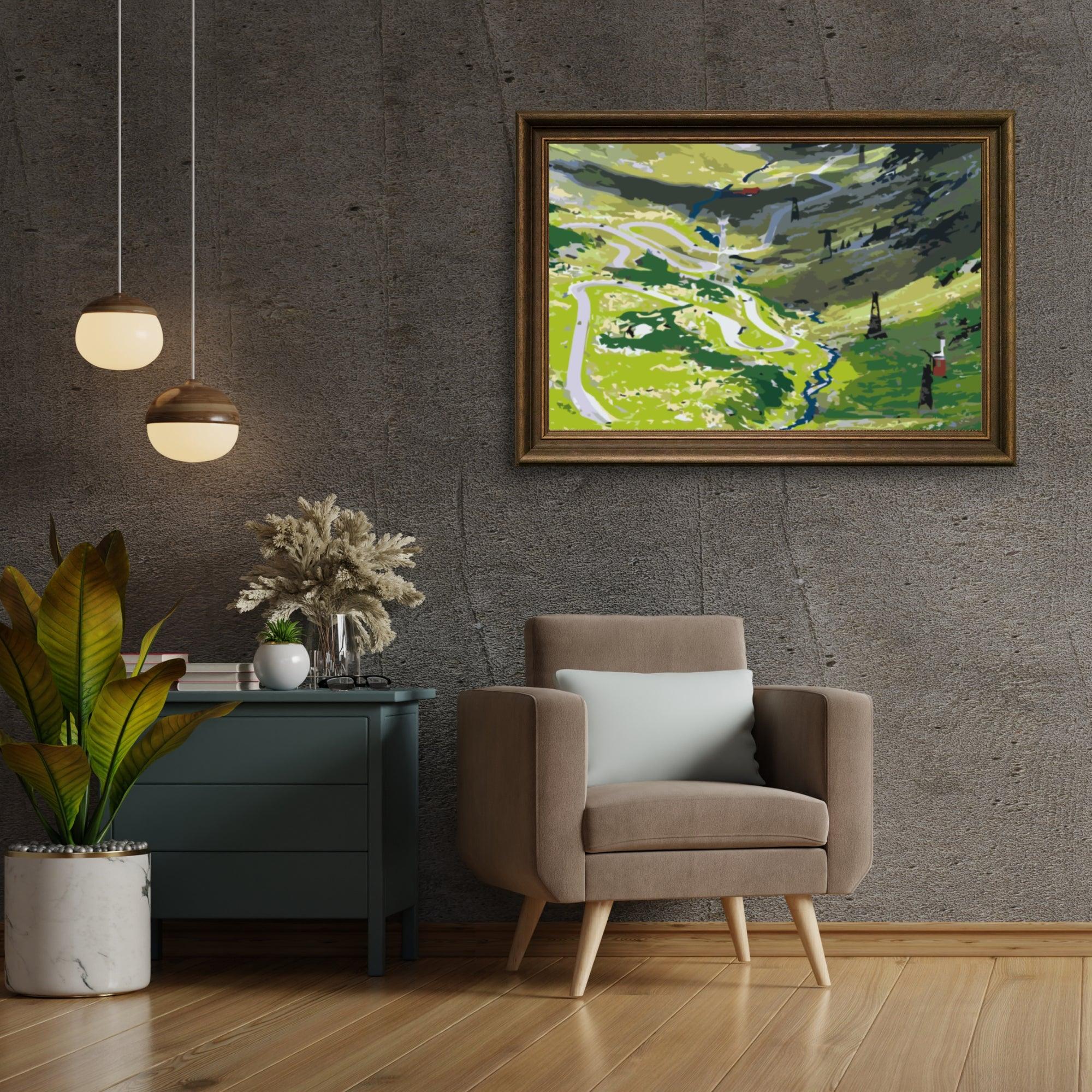 Diamond Painting - Route Transfagarasan en Roumanie 2 - SEOS Shop ®