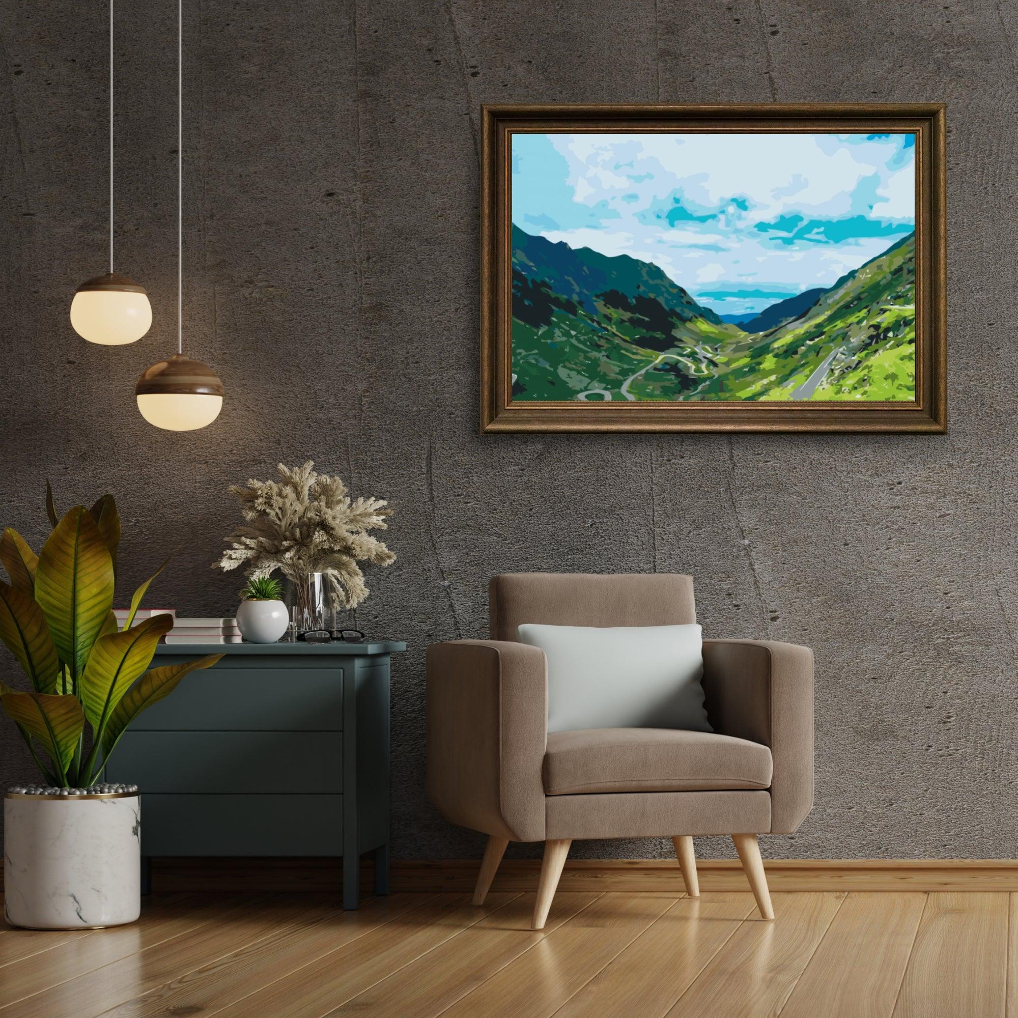 Diamond Painting - Route Transfagarasan en Roumanie 3 - SEOS Shop ®