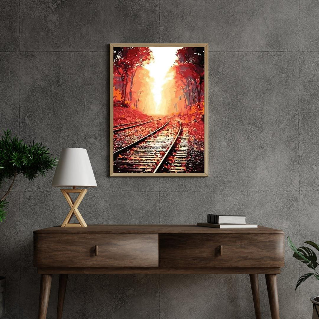 Diamond Painting - Voie ferrée - SEOS Shop ®