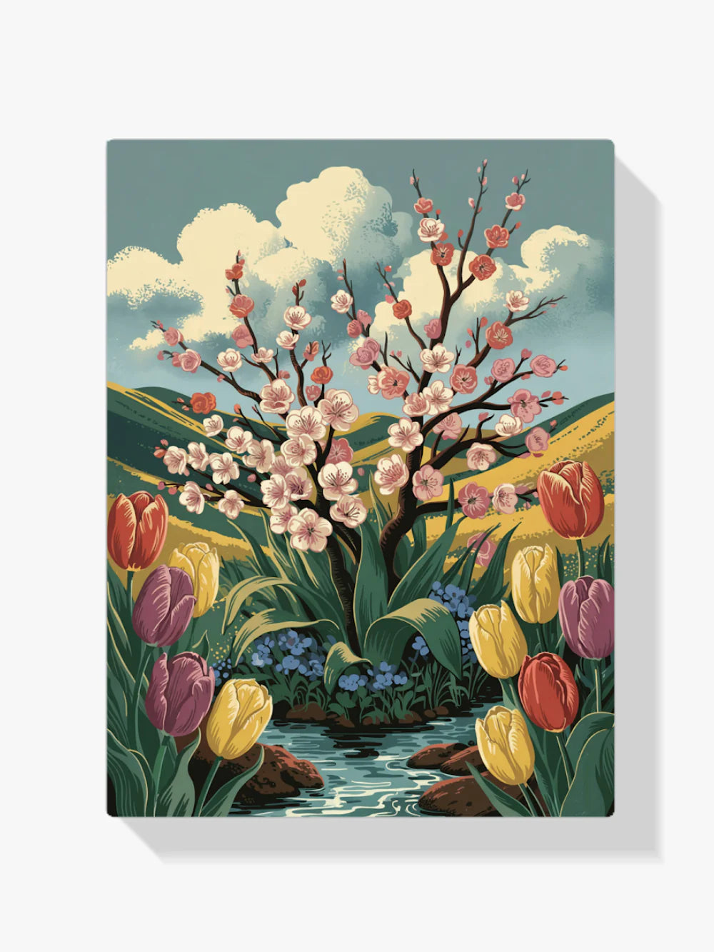 Diamond Painting - Tulipes en danse