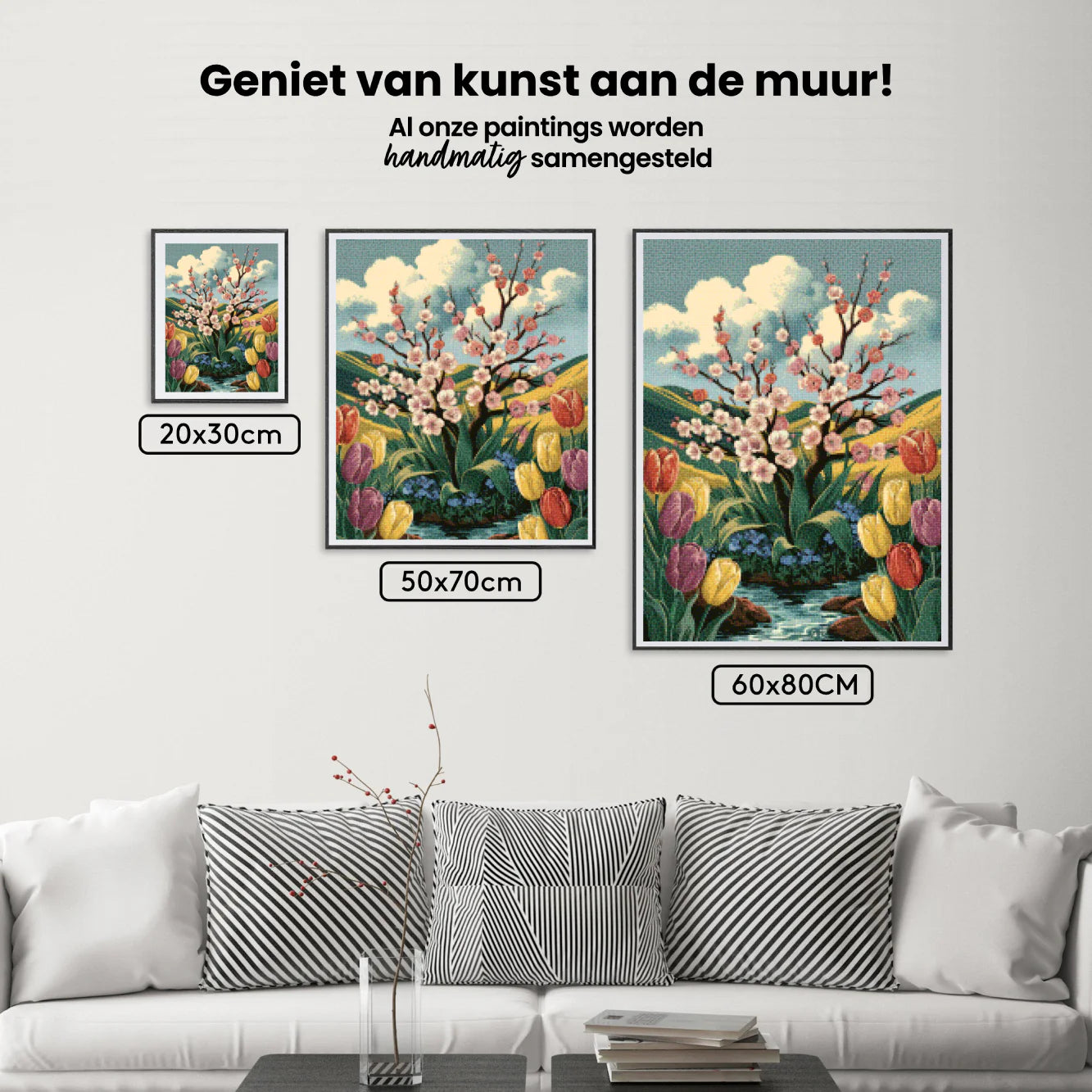 Diamond Painting - Tulipes en danse